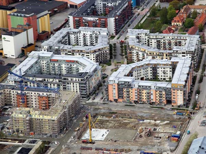 Industristaden i Uppsala. Foto: Per Berg, SLU