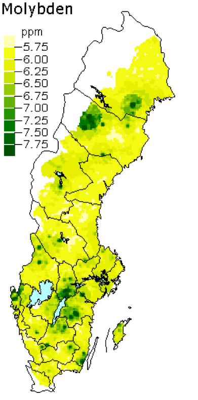 Medelhalter av molybden