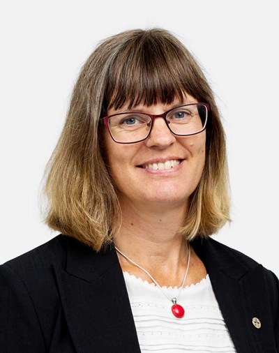 Anna Lundhagen, vicerektor med ansvar för samverkan och miljöanalys vid SLU. Foto.