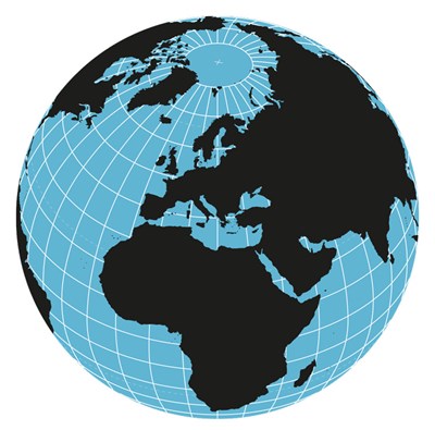 The globe. Illustration: Fredrik Saarkoppel