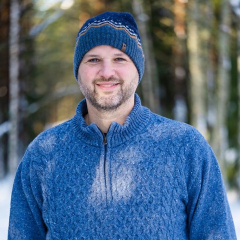 Porträtt av Michael Gundale.