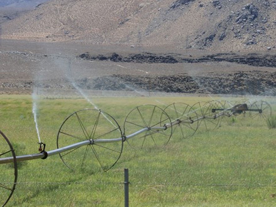 Dryland agriculture in California, US. Foto.