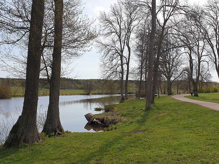 The small river Fyris, photo. 