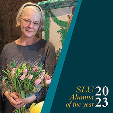 Anna Richert SLU alumna of the year 2023. Photo: Marie von Zeipel.