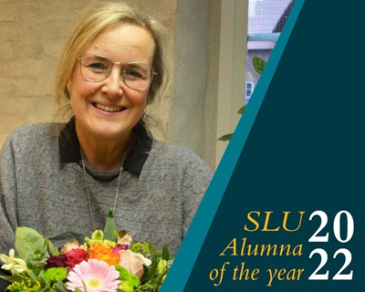 Annika Bergman, SLU Alumna of the year 2022. Photo: Elin Lundgren