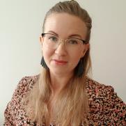 Portrait photo of a woman with long hair. Photo.