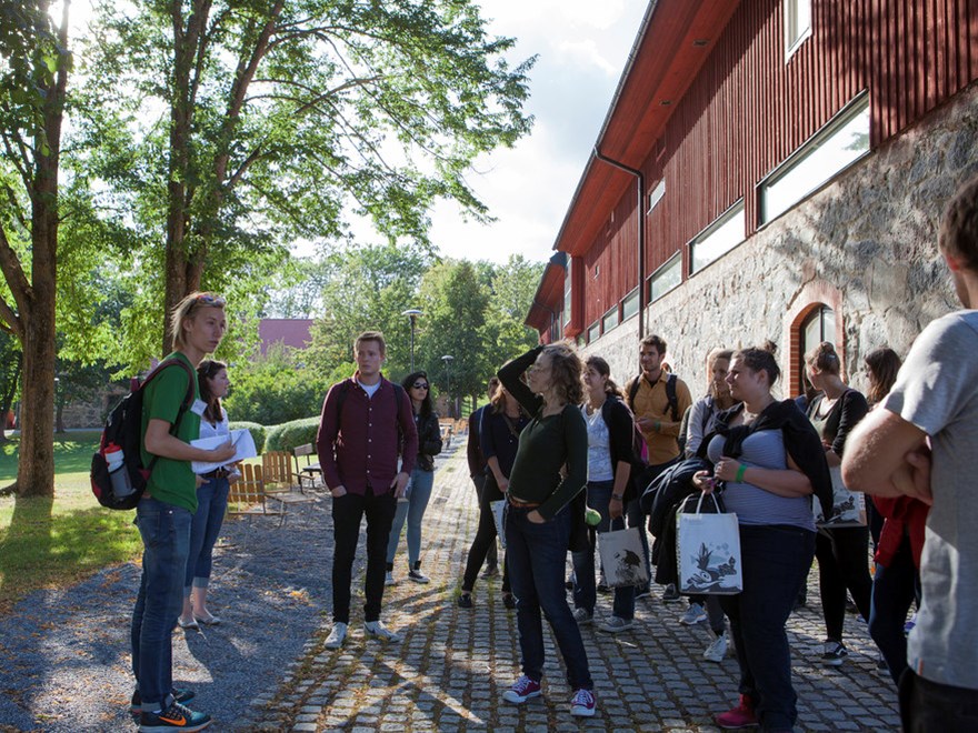 Rundtur på SLU:s campus i Uppsala.