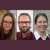 Maria Vilain Rørvang, Fredrik Fernqvist och Sara Spendrup är nya docenter vid LTV-fakulteten