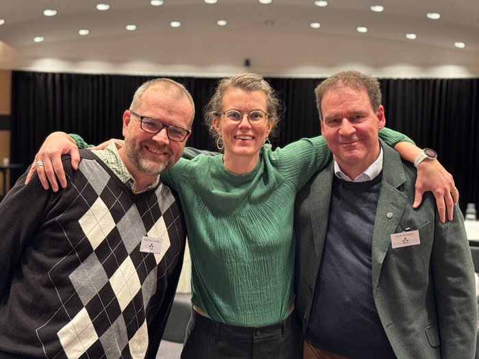 Picture of Hjalmar Laudon, Sandra Jämtgård and Ove Nilsson.