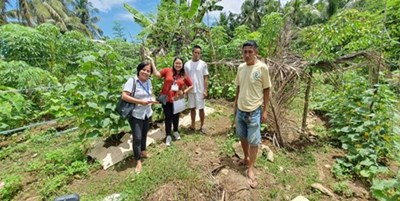 Four person in nature