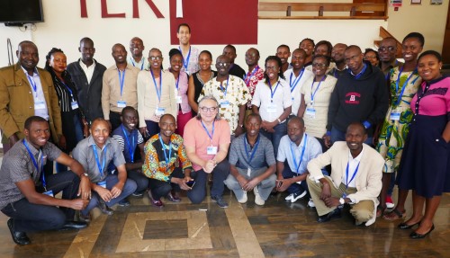 Group photo of the participants. Photo: Erik Bongcam Rudloff