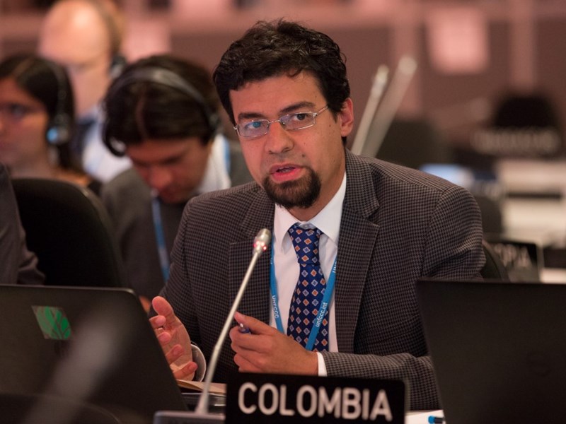 Javier Mendoza COP22 UNFCCC