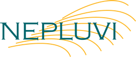 A logotype for nepluvi, illustration.