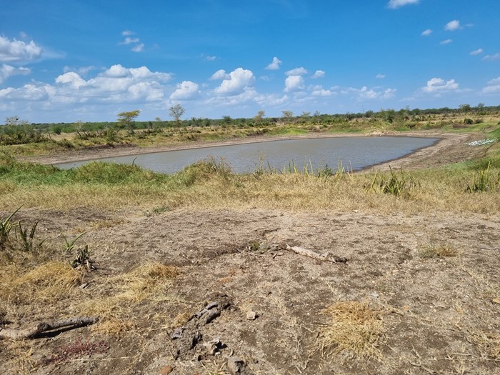 Water dam in Rupa Uganda