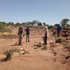 Eroded landscape