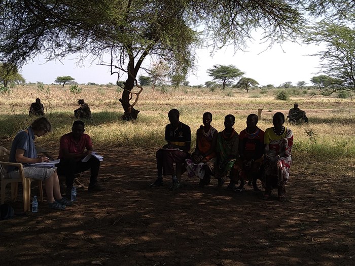 Interview with a group of women in Uganda