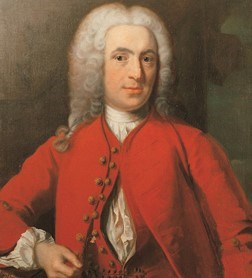 Portrait of Carl von Linné (1707-1778). J.H. Scheffel 1739.