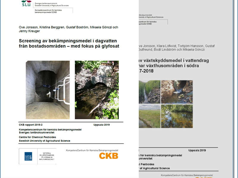 Omslag till rapporter.