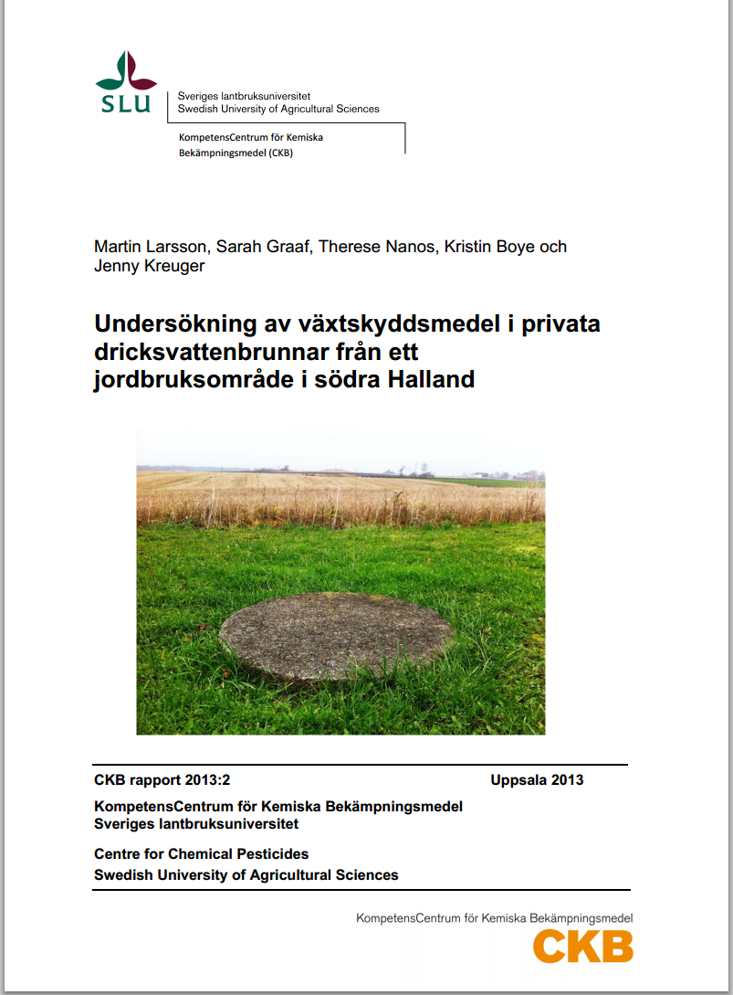 Omslag till rapport
