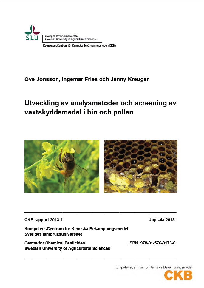CKB rapport 2013:1