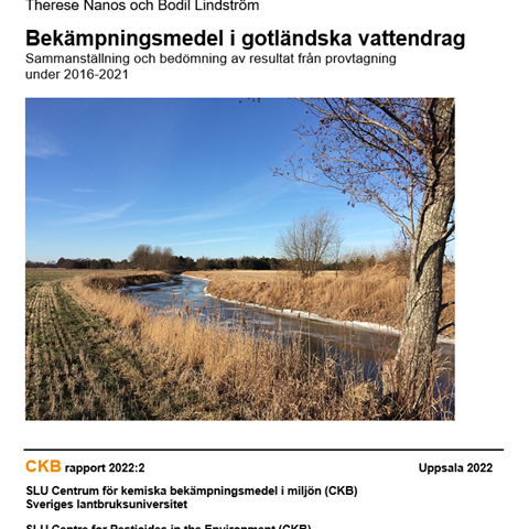 Framsida av Gotlandsrapporten