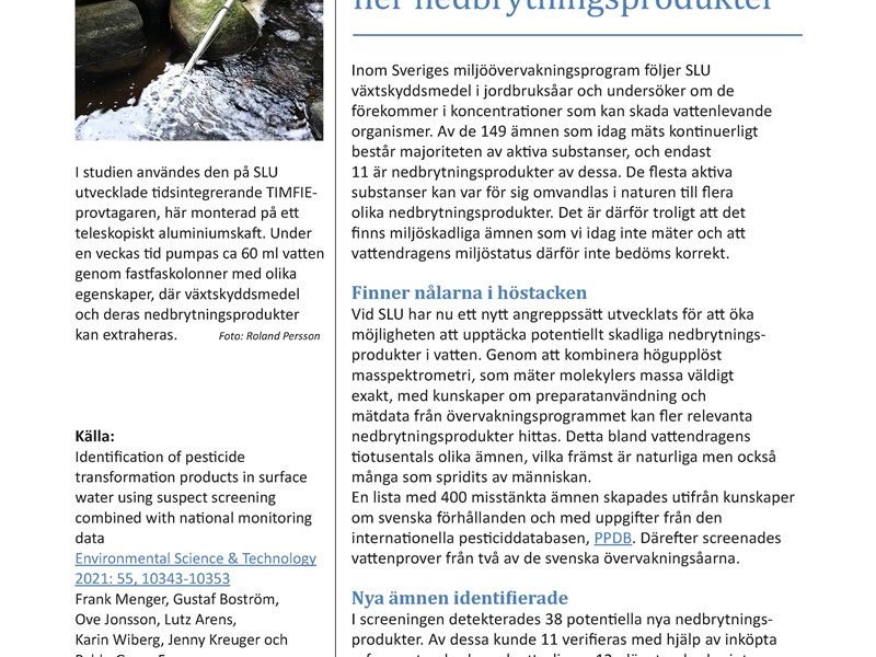 Kortversion nytt angreppssätt