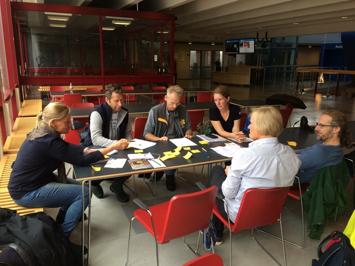 Guidekursen Ceritified Interpretive Guide på SLU Campus Ultuna 2019. Foto: Anders Arnell, CNV