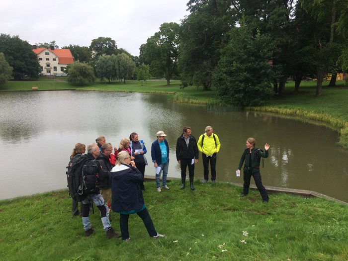 Guidekursen Ceritified Interpretive Guide på SLU Campus Ultuna 2019. Foto: Anders Arnell, CNV