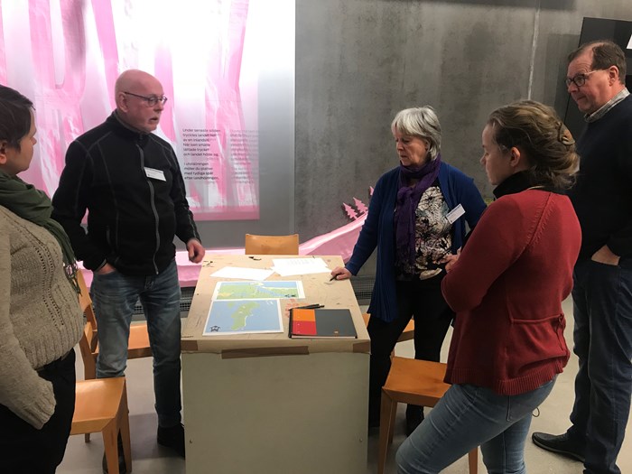 Presentation från gruppdiskussion på workshop på naturum Höga kusten 24 januari 2019