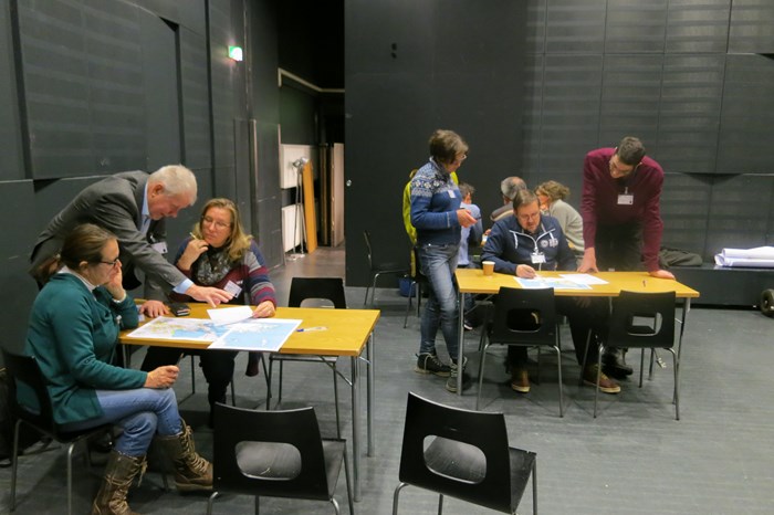 Gruppdiskussion på workshop i Vasa 22 januari 2019