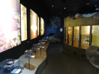 Utställning på Meteoritcentret i Tandsbyn