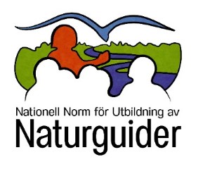 Logga för nationell norm för utbildning av naturguider