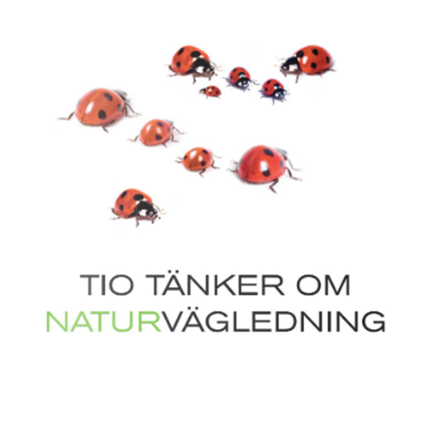 Omslag på boken 10 tänker om naturvägledning