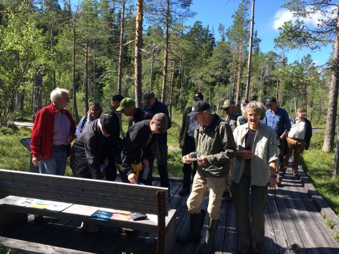 Tankelistning genomförs som utvärderingsmetod vid en guidning