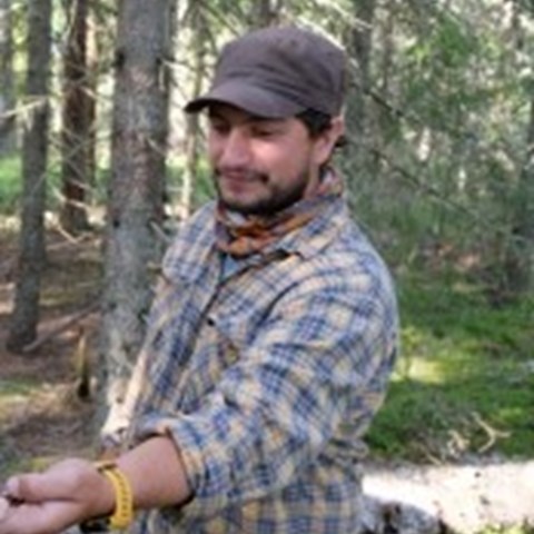 Bild av naturvägledare Alexander Baker