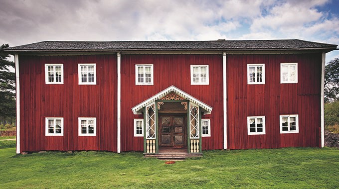 Fågelsjö Gammelgård i Los. Foto. 