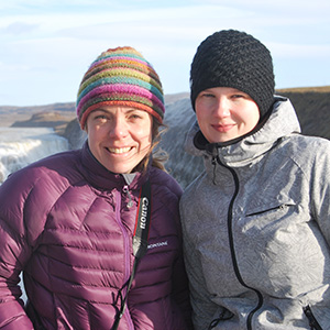 Eliza Maher Hasselquist och Lenka Kuglerová.