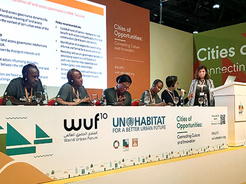 SLU's panel discussion during World Urban Forum 2020