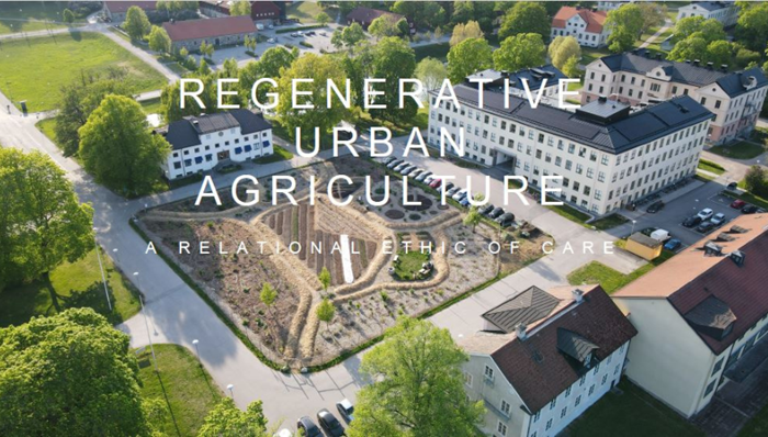 Image with the text: Regenerative urban agriculture.