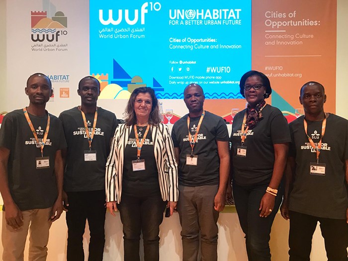 Delegation at the World Urban Forum 2020