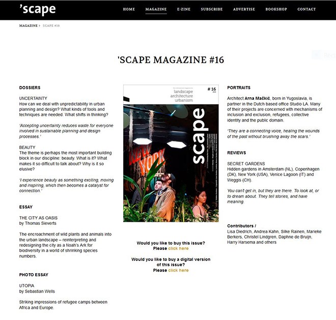 Content Scape Magazine #16.