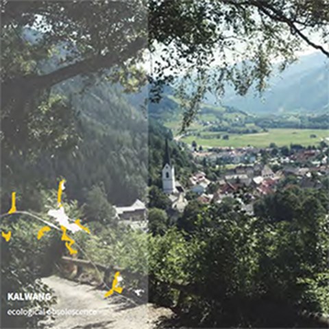 View  over a village in Austria.