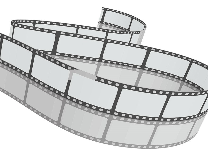 Film strips. Illustration.