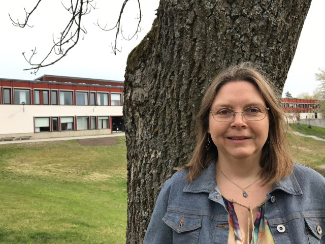 Forskaren Ingrid Strid vid Sveriges lantbruksuniversitet. 