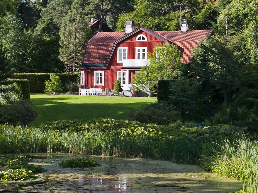 Photo of Ullbo house at Campus Ultuna.