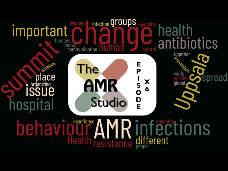 Text "The AMR studio. Episode X6".