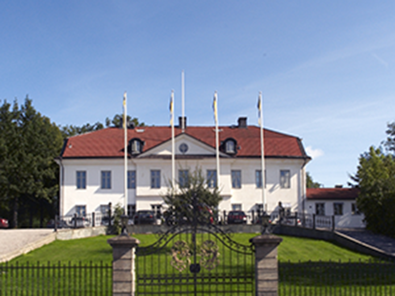 Bild på Philipsonska gården i Strängnäs. Foto.