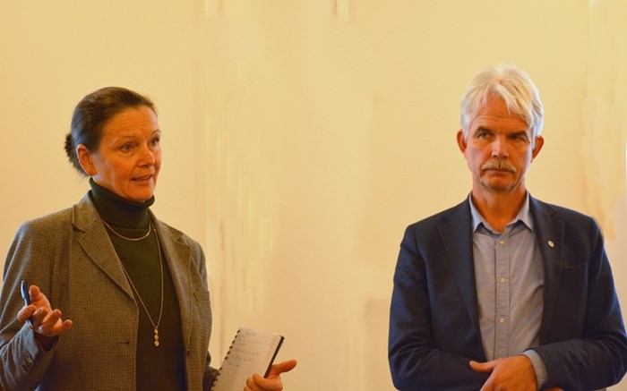 Lena Åsheim och Håkan Scroeder. Foto.