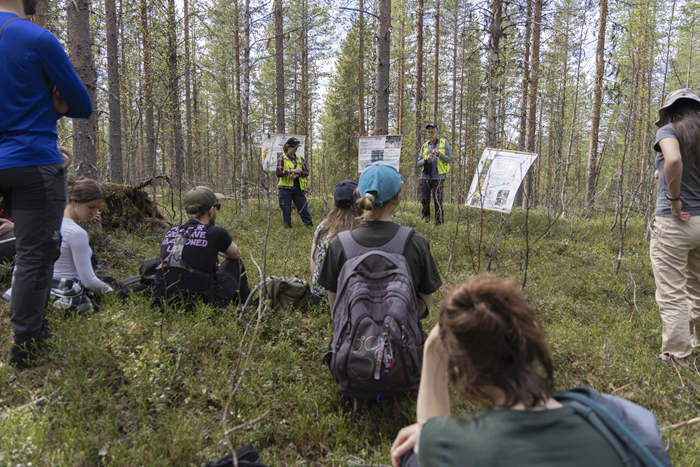 Fältövning. Foto. 