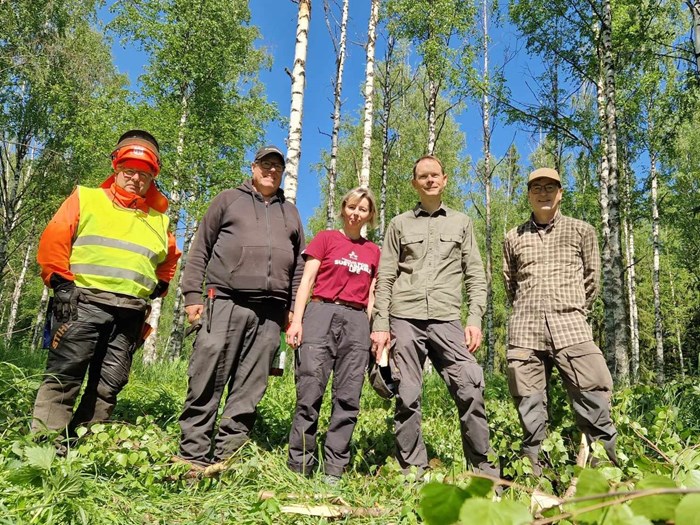 Gruppbild. Foto.
